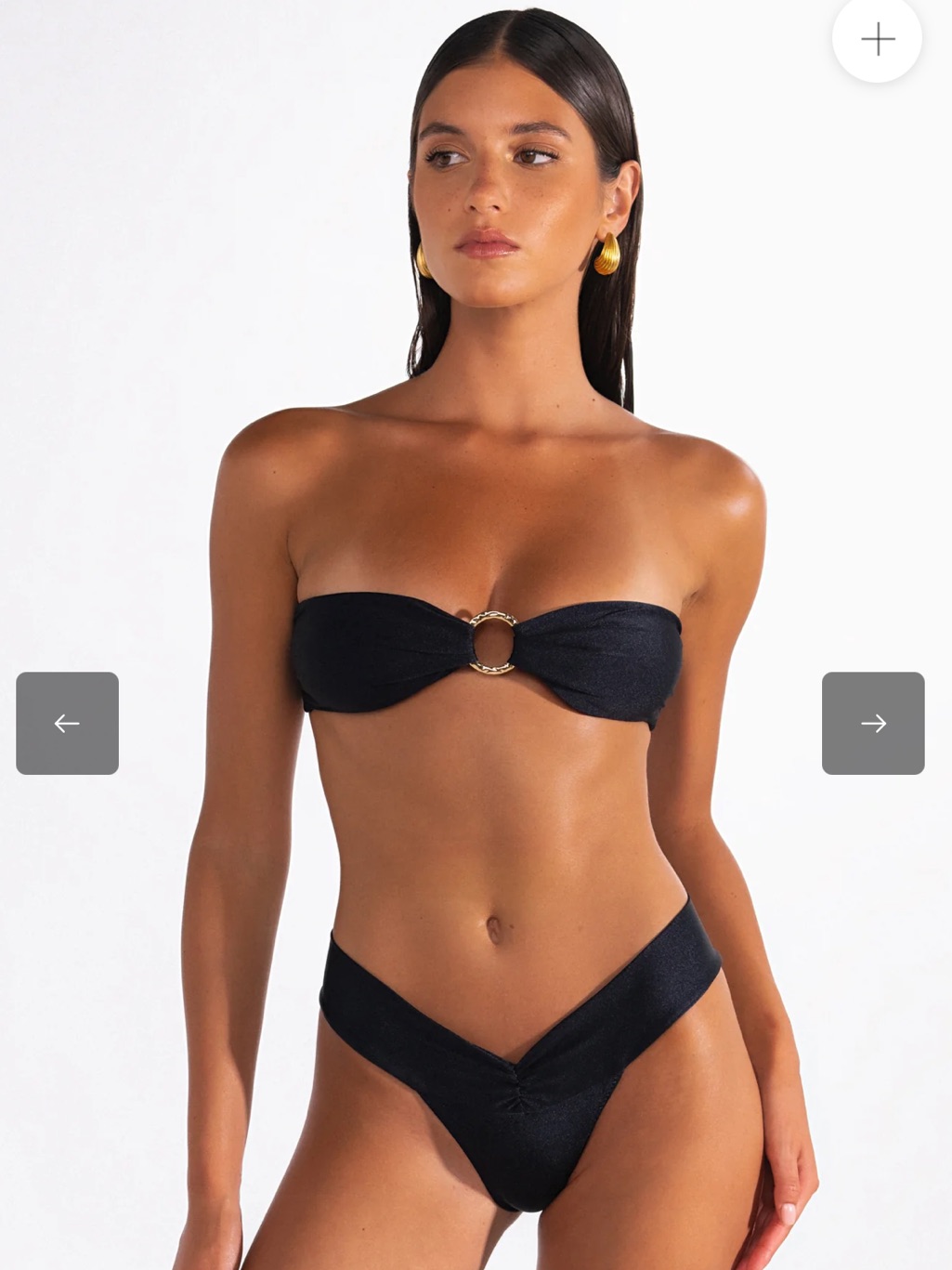 Sommer Swim Cece Top And Vitoria Bottoms In Nero